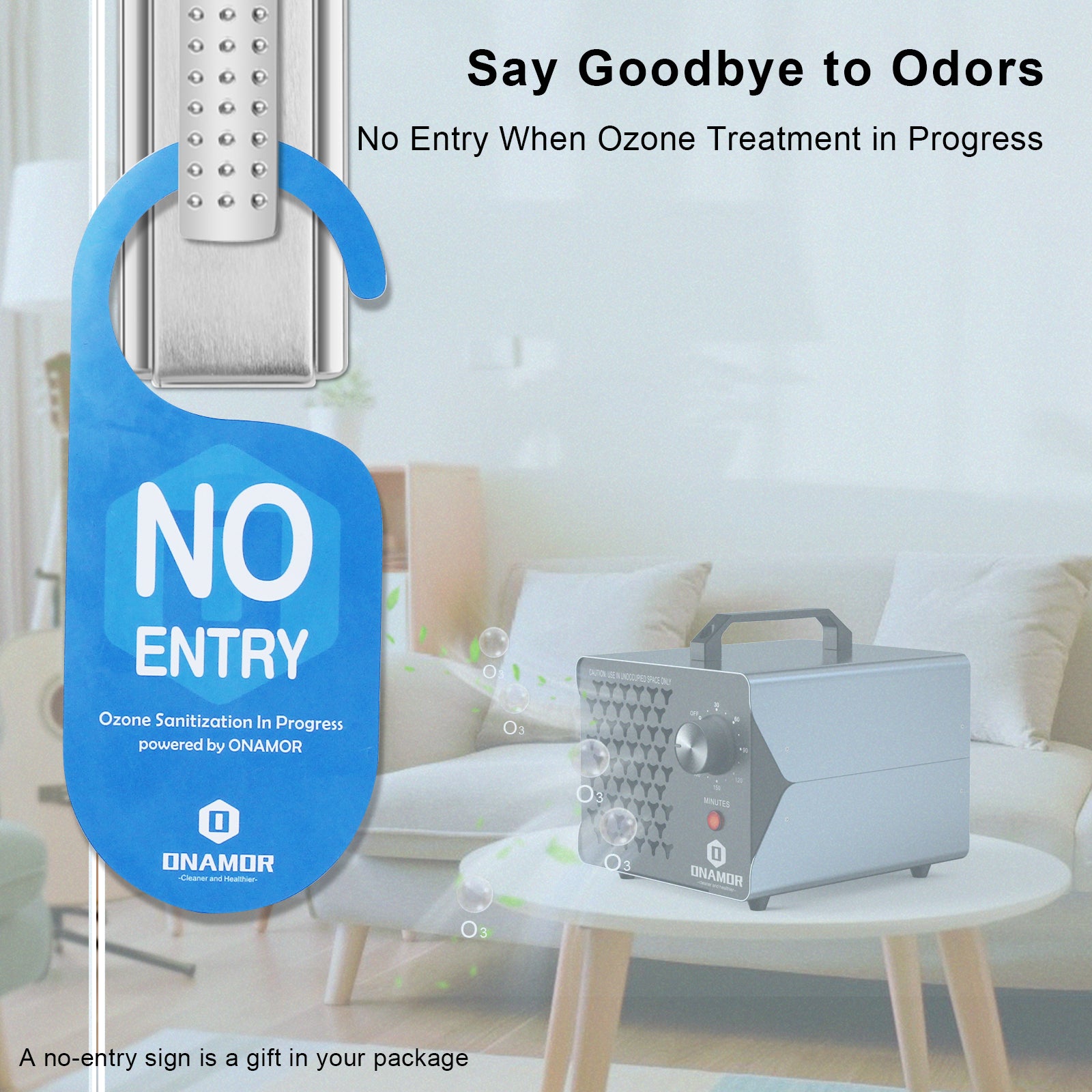 Ozone Generator Air Purifier Cleaner NM-006