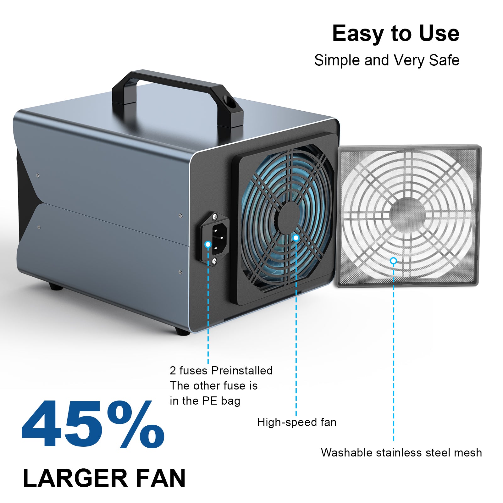 Ozone Generator Air Purifier Cleaner NM-006