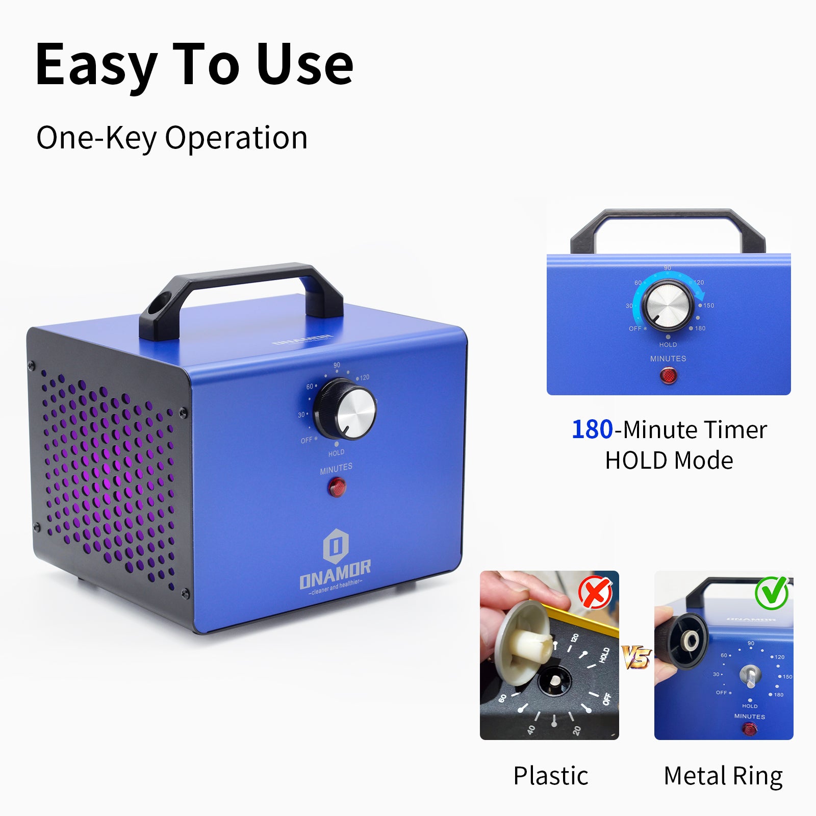Ozone Generator Air Purifier Cleaner NM-008